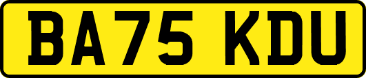 BA75KDU