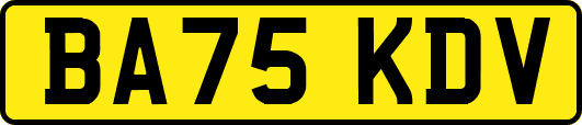 BA75KDV