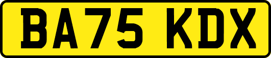 BA75KDX