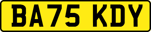 BA75KDY