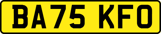 BA75KFO
