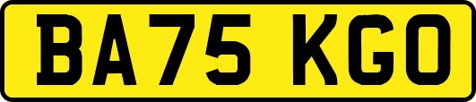 BA75KGO