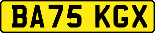 BA75KGX
