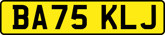 BA75KLJ