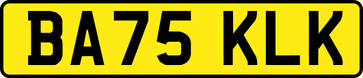 BA75KLK