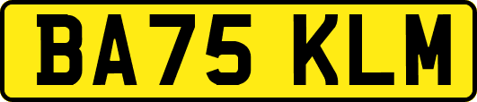 BA75KLM