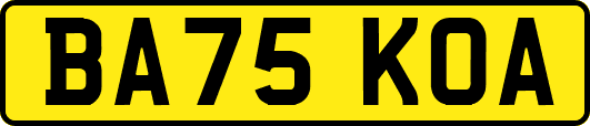 BA75KOA