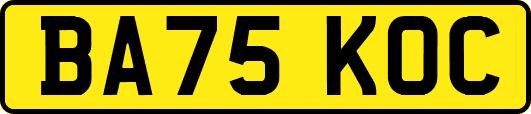BA75KOC