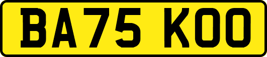 BA75KOO