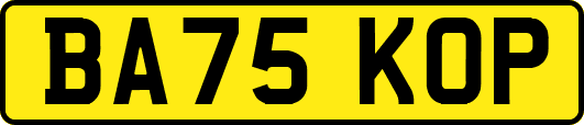 BA75KOP