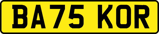 BA75KOR