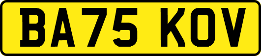 BA75KOV