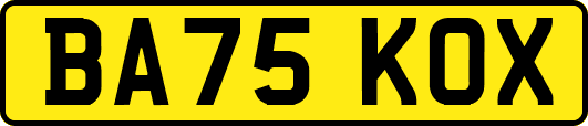 BA75KOX