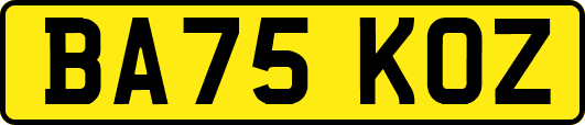 BA75KOZ