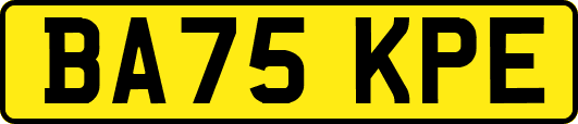 BA75KPE