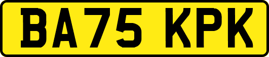 BA75KPK