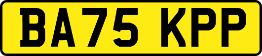 BA75KPP