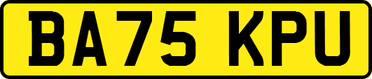 BA75KPU