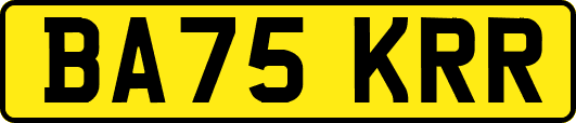 BA75KRR