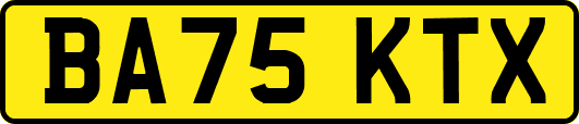 BA75KTX