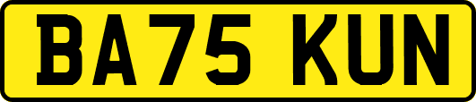 BA75KUN