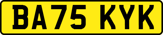 BA75KYK