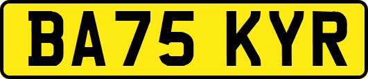 BA75KYR