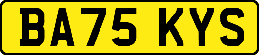 BA75KYS