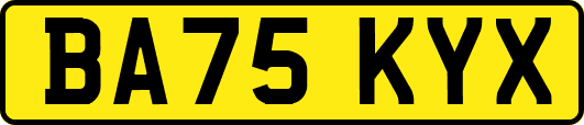BA75KYX