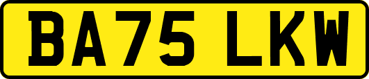 BA75LKW