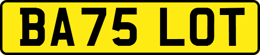 BA75LOT