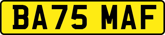 BA75MAF