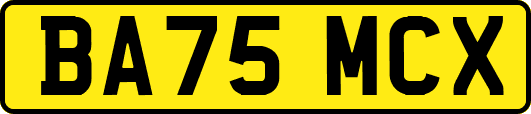 BA75MCX