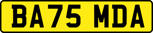 BA75MDA