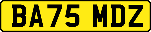 BA75MDZ