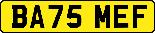 BA75MEF