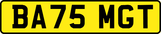 BA75MGT
