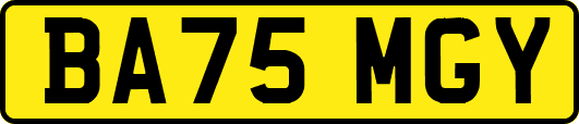 BA75MGY