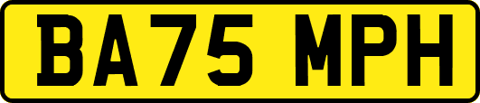 BA75MPH