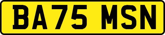 BA75MSN