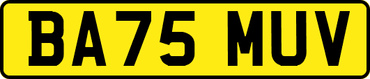 BA75MUV