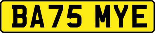 BA75MYE