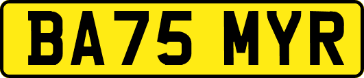 BA75MYR