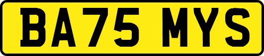 BA75MYS