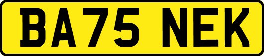 BA75NEK