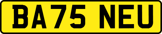 BA75NEU