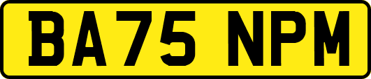 BA75NPM