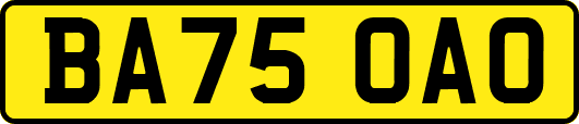 BA75OAO
