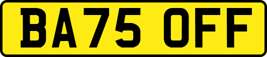 BA75OFF