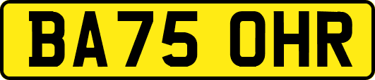 BA75OHR